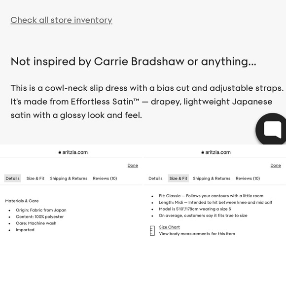 ❤️ ARITZIA Spiced Burgundy (Bordeaux Wine) - M - Only Cowl Slip - COWLNECK DRESS - Picture 4 of 16